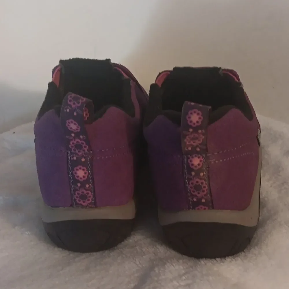 Merrell Kid's Purple Jungle Moc Frosty Waterproof Unisex Slip-On Shoes
